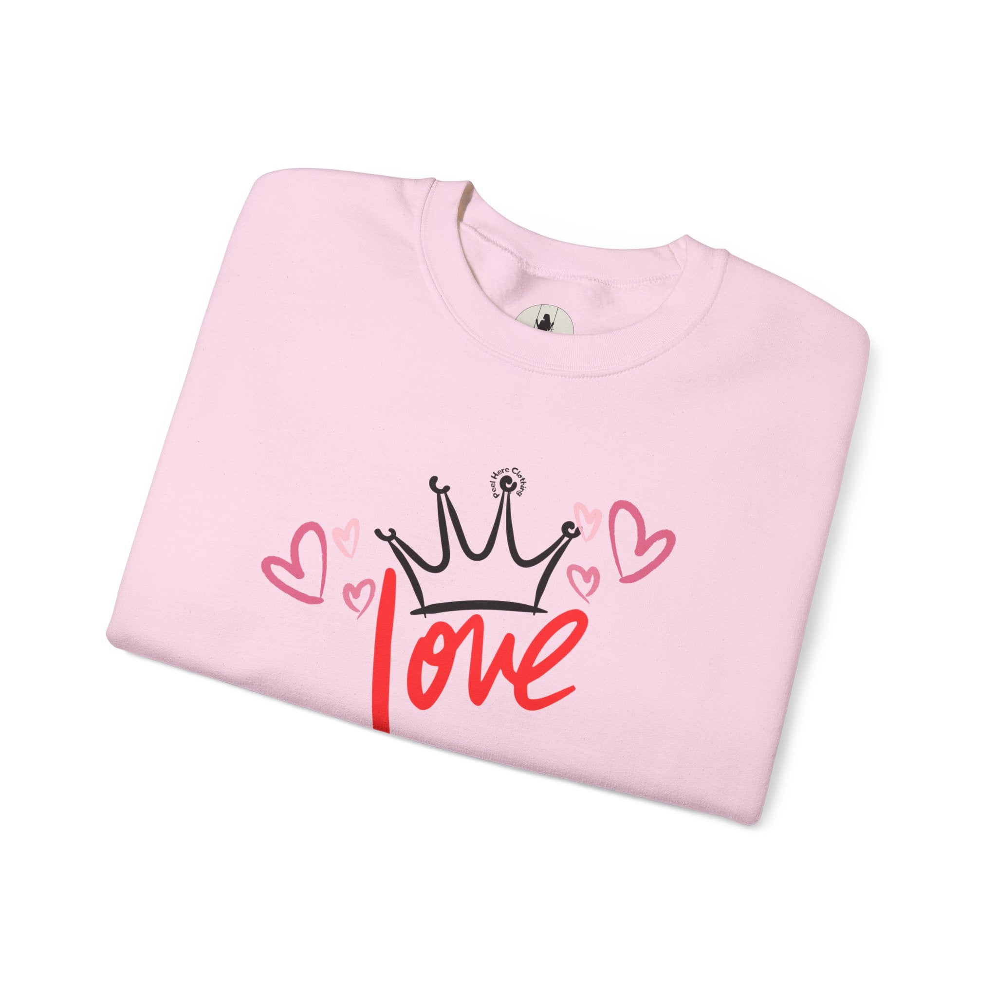 Love !!! Crewneck Sweatshirt (Front)