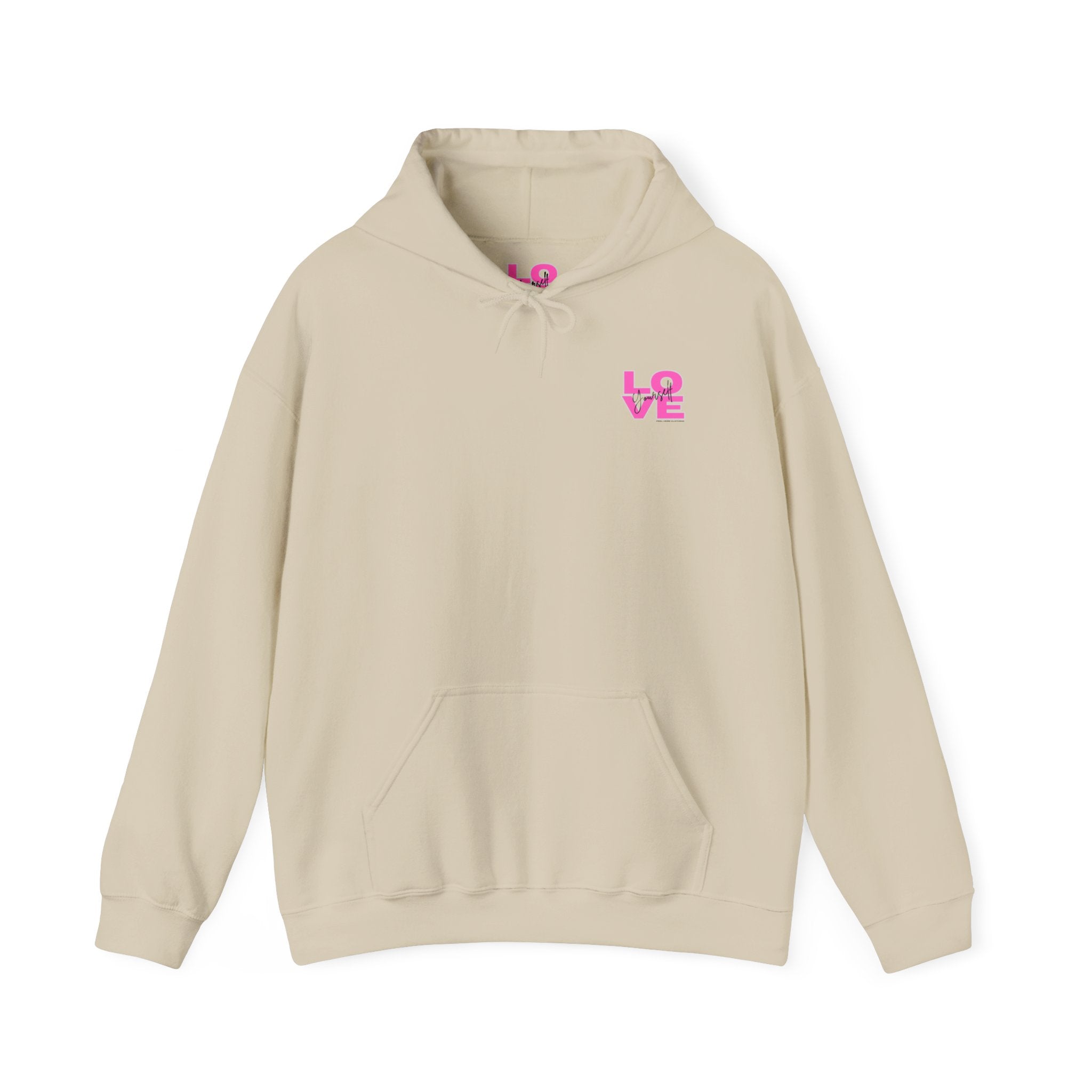 Love Yourself Hooded Sweatshirt (Back)