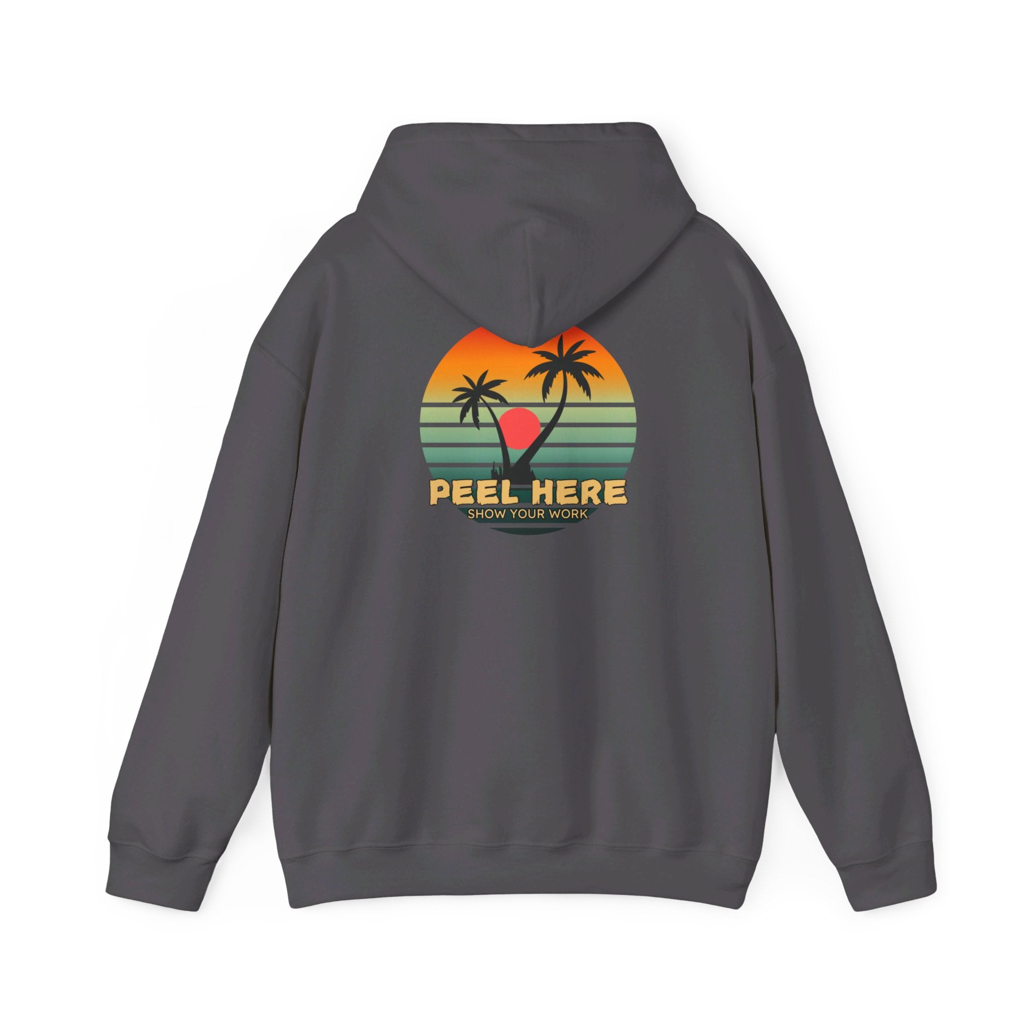 Peel here clothing's Island sun Hoodie