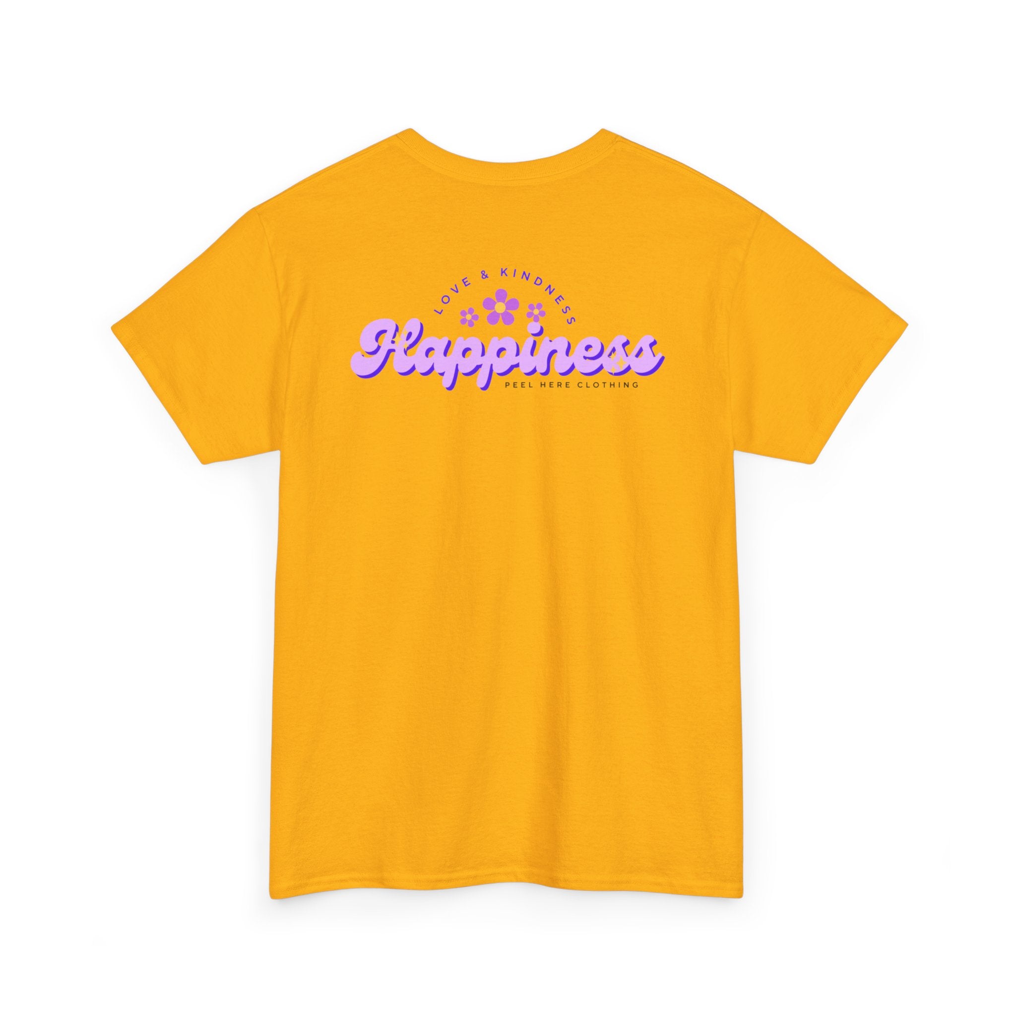 Happiness Heavy Cotton Tee (Back)