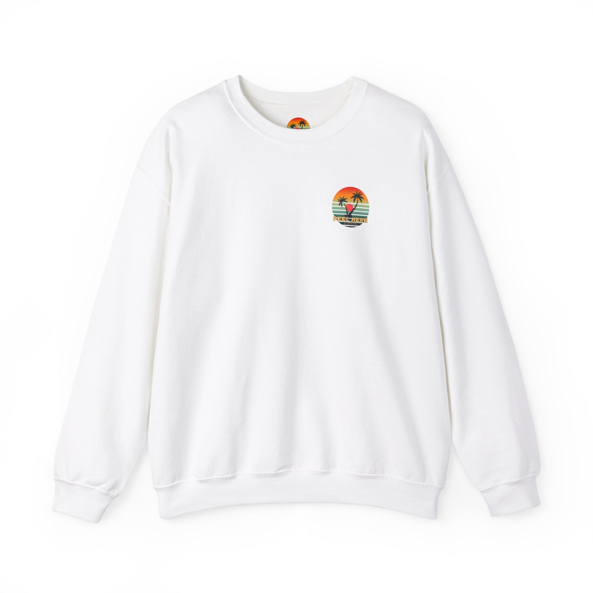 Tropical Retro Dot Crewneck Sweatshirt