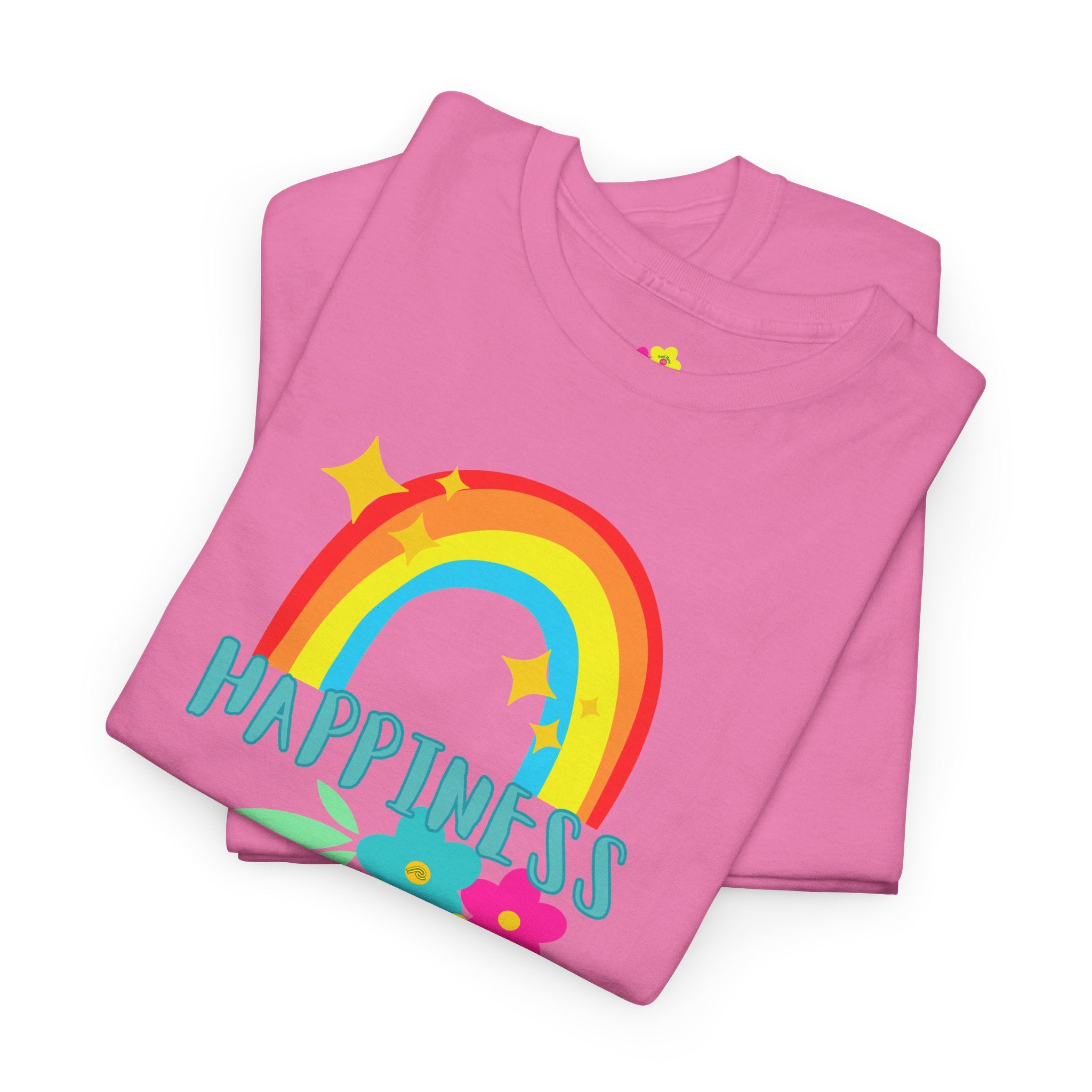 Peel Here Clothing Women's "Happiness Rainbow"