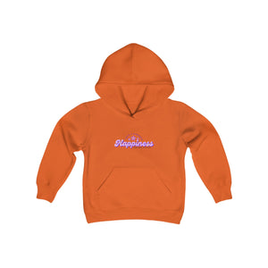 Peel Here Clothings Childrens Happiness Hoodie (front)