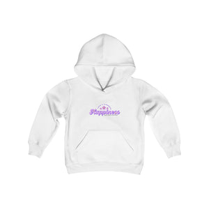 Peel Here Clothings Childrens Happiness Hoodie (front)