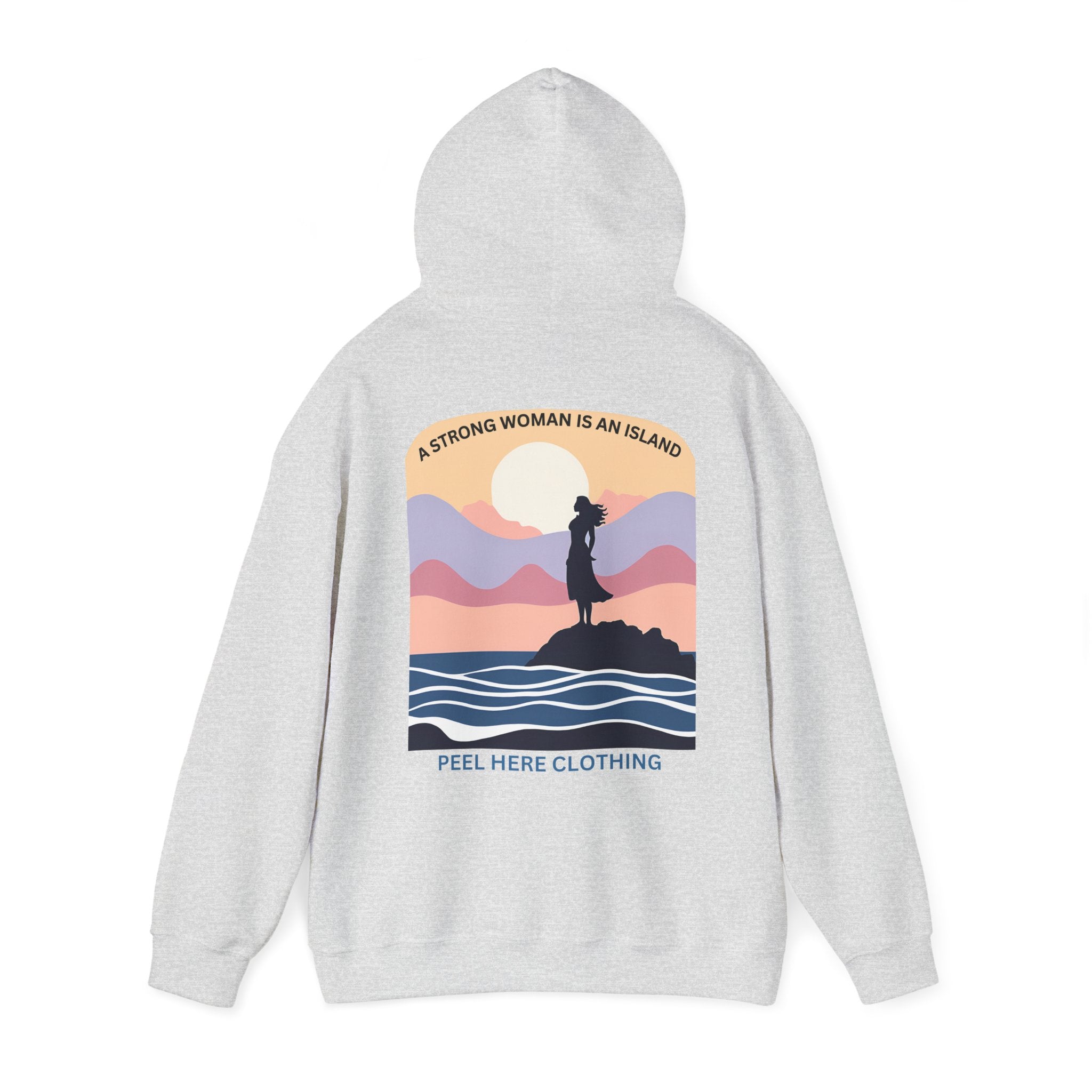 A Strong Woman is An Island Hoodie