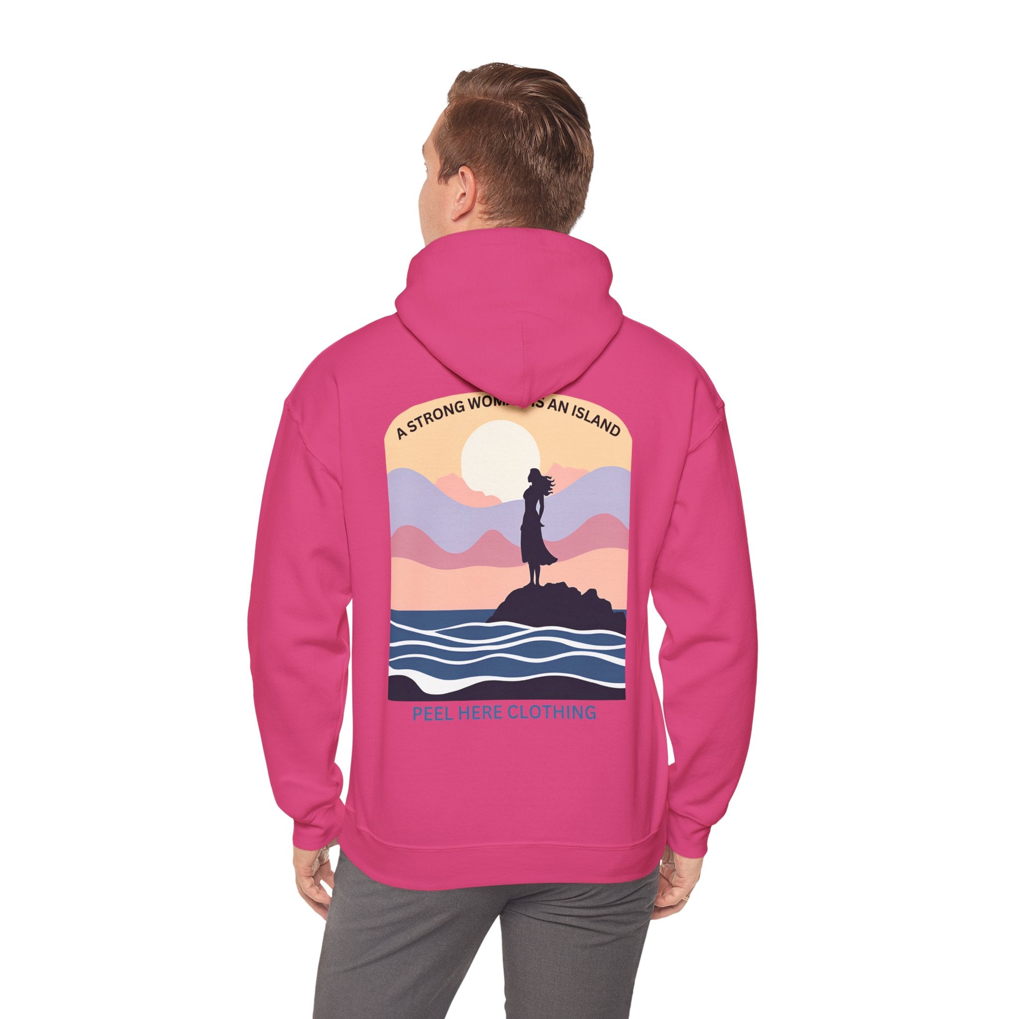 A Strong Woman is An Island Hoodie