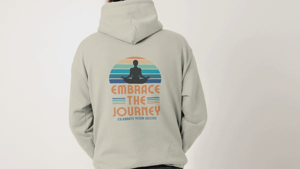 Peel Here Clothings Embrace the Journey Hoodie